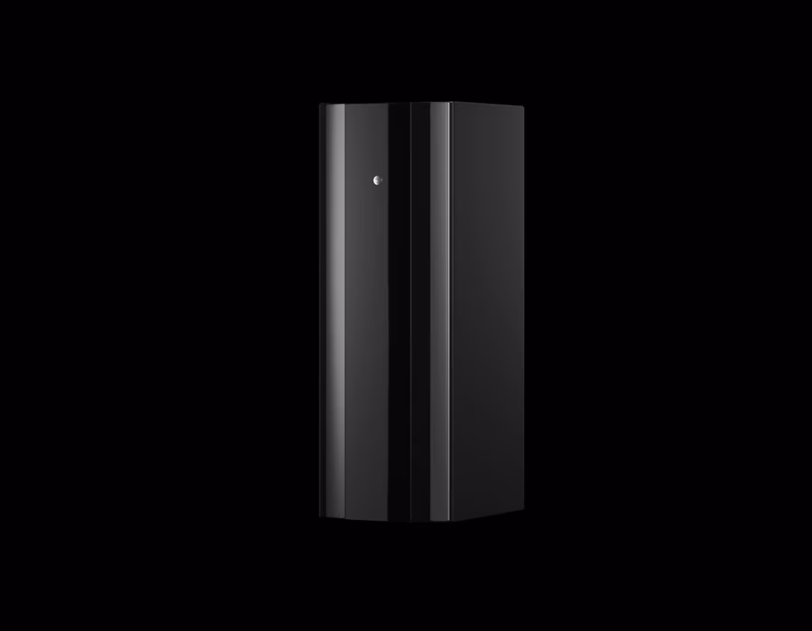 Floorstanding Base Cabinet - Black - without Alarmed Waste Kit