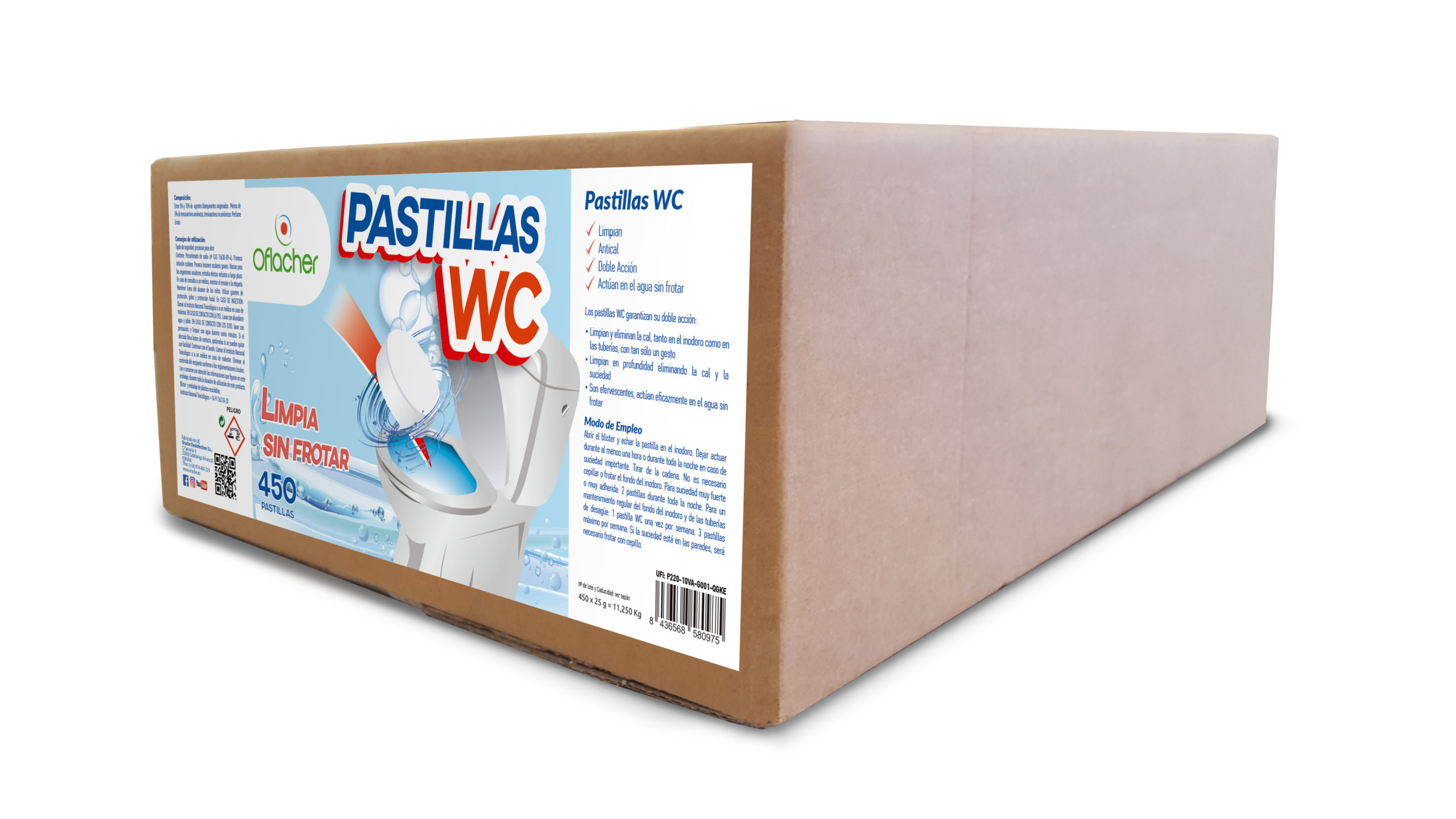 Oflacher WC (Bote 28 past. de 20 gr)