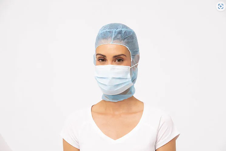 Vestuario de un solo uso. Gorro+Mascarilla Desechable T/U
