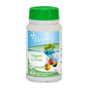 Cleanpill Veggies & Fruits (Tubo 8 past. de 5 gr)