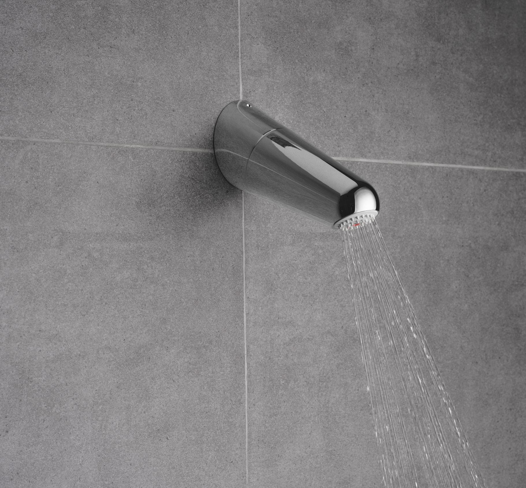 Chrome Wall Shower Filter