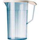 Antibacterial Jug PC 1,1 L (Without lid) 16.5 x 16.5 x 19 cm