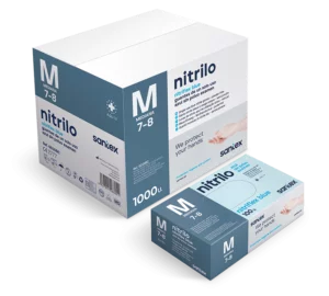 NITRILO NITRIFLEX BLUE AQL 1.5 T/XL. EAN8437001266975