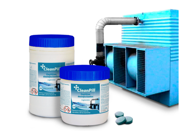 Cleanpill Legionella (Bote 150 past. de 3,35 gr)