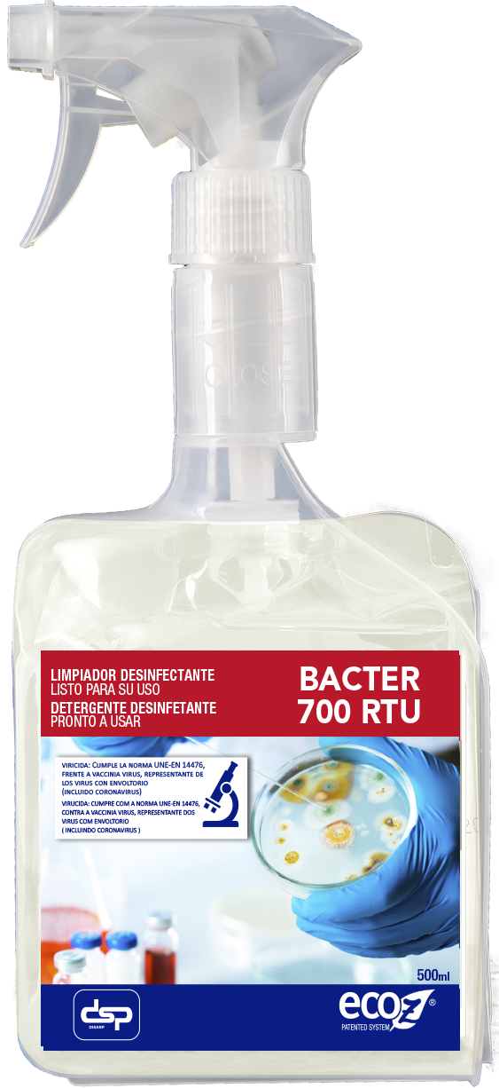 BACTER 700 RTU ECO-Z CARGAS 12*500 C.C.
