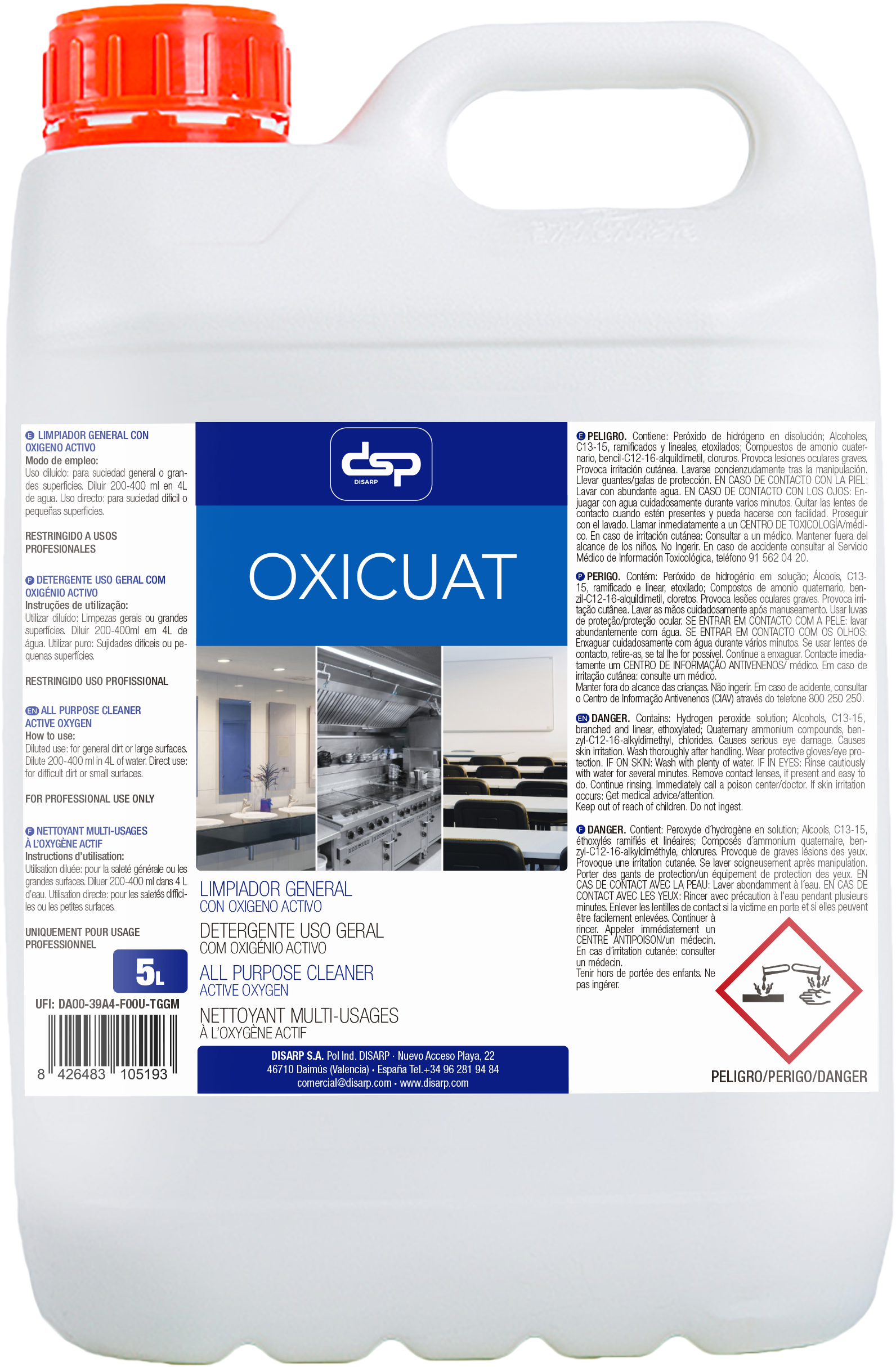 Oxicuat 5kg (4 unidades)