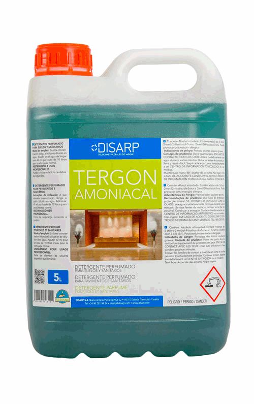 TERGON AMONIACAL 5 L (4 unidades)