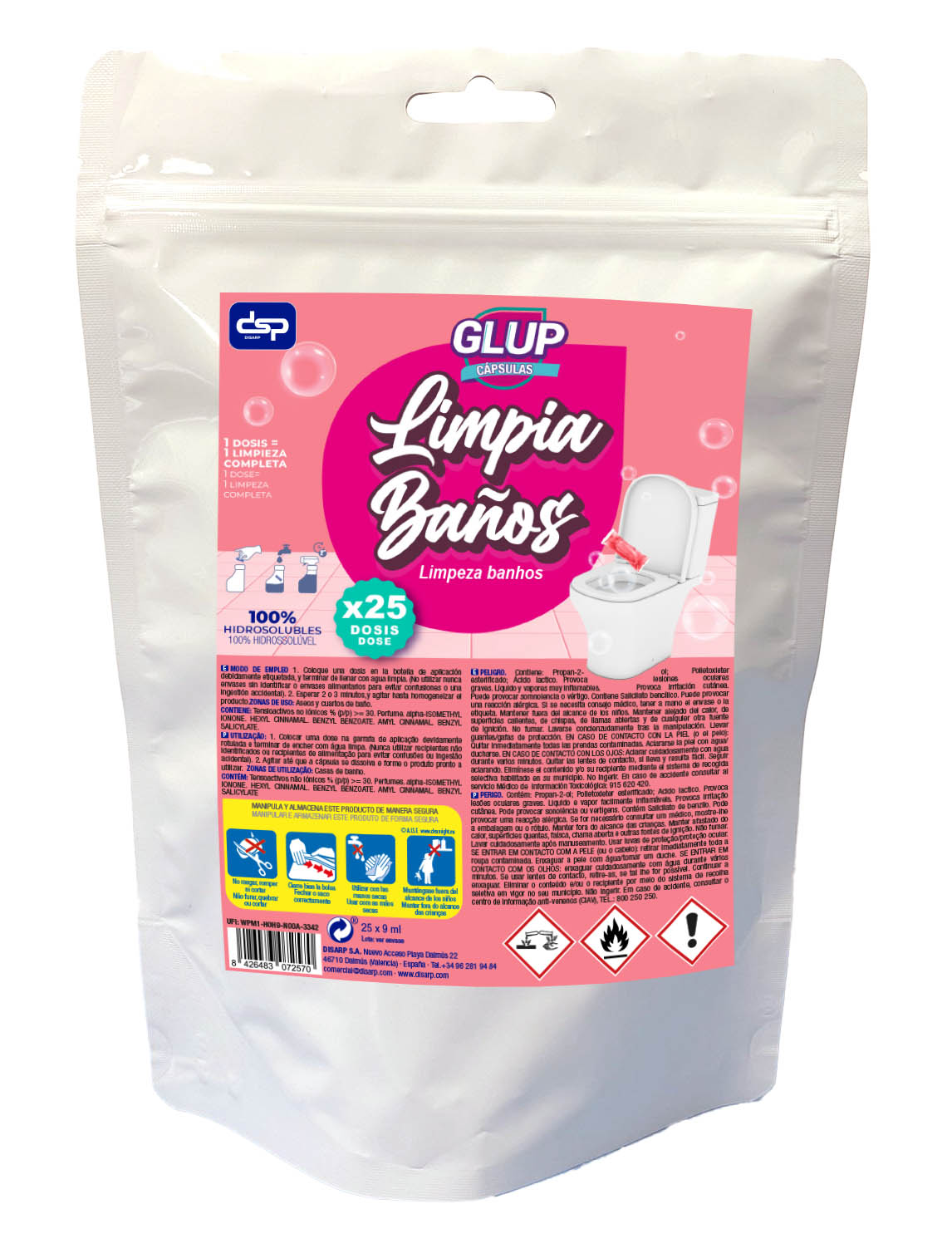 GLUP BAÑOS 25 DOSIS 9 ML DISARP