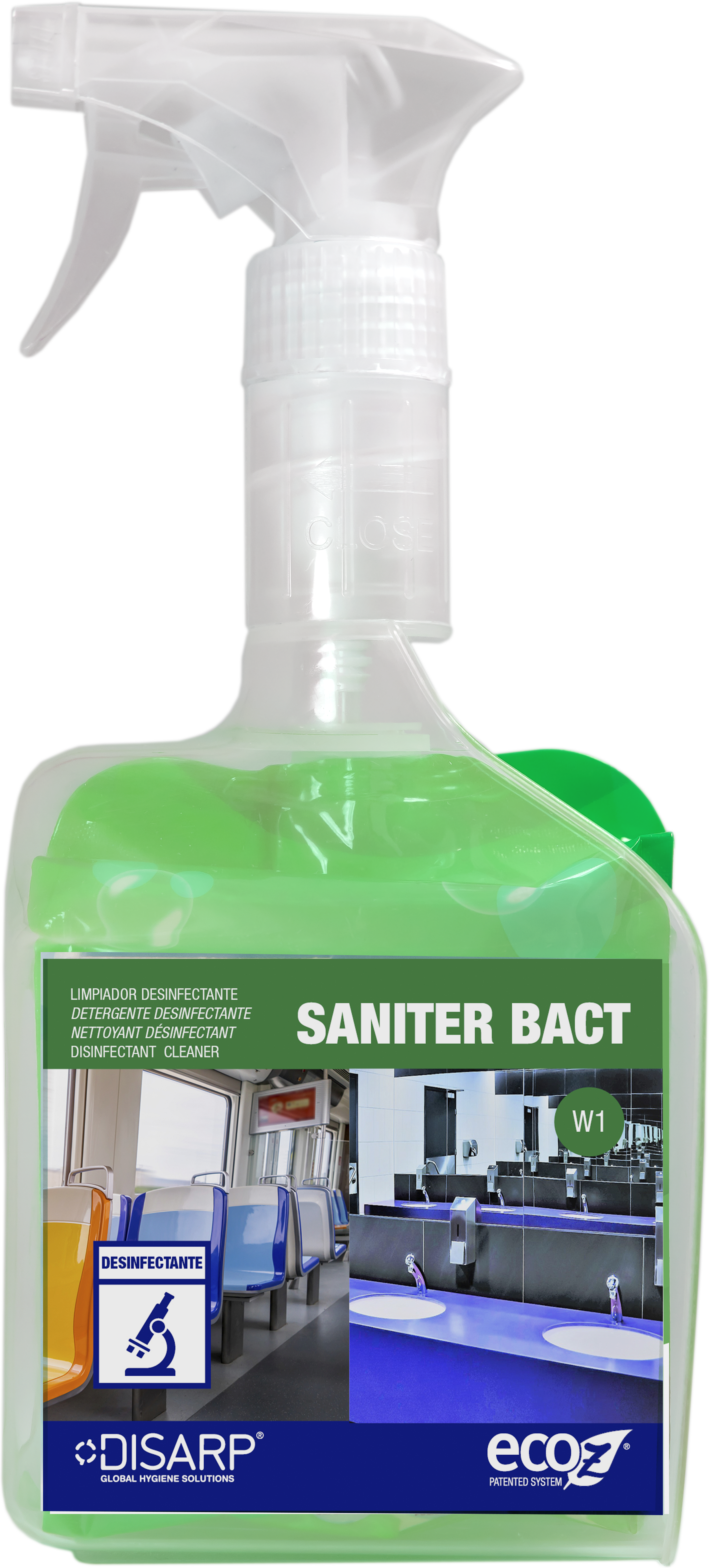 SANITER BACT ECO-Z CARGAS 12*500 C.C.