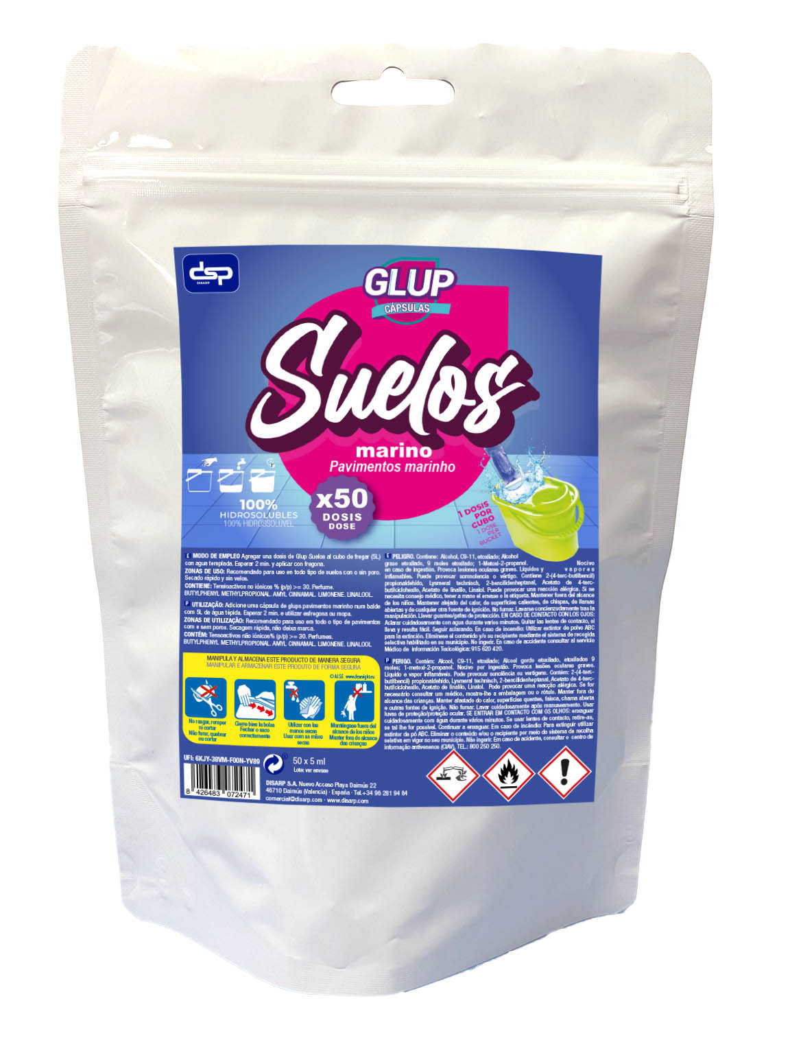 GLUP SUELOS MARINO 50 DOSIS 5 ML