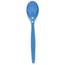 Antibacterial Teaspoon Med Blue 14.5 x 2.8 x 0 cm